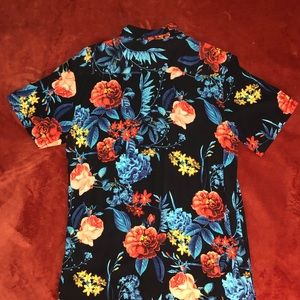 floral button up